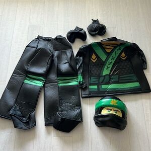 LEGO Ninjago Lloyd Green Ninja Minifigure Costume Size 7/8